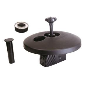 Compact Floating Fountain with RGB LED Light