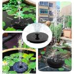 Solar Floating Fountain Pump for Bird Baths