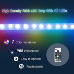 24" LED Color Changing Waterfall Fountain
