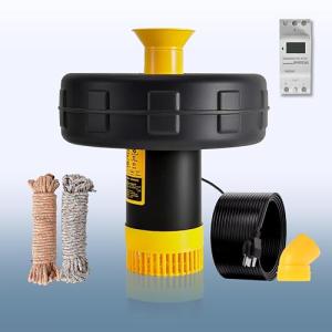 YANASO Pond Fountain Pump with Timer and Cord