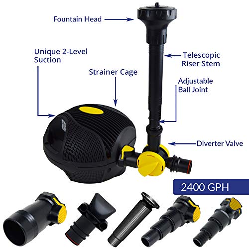 Laguna PowerJet 2400 Pond Fountain Kit - 4800-Gallon