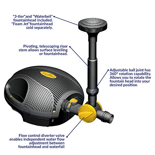Laguna PowerJet 2400 Pond Fountain Kit - 4800-Gallon