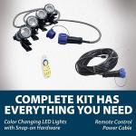 Color Changing Fountain Light Set with Remote