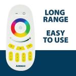 LED Color Changing Fountain Light Set with Remote