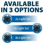 Color Changing Fountain Light Set with Remote