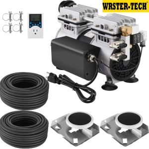 Large Pond Aerator Kit with Diffusers and Tube