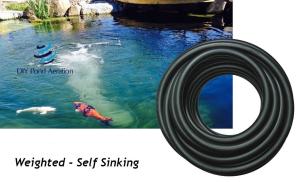 75' Weighted PVC Aerator Hose for Koi Ponds