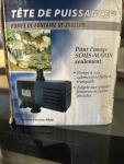 550 GPH Power Head Pump for Large Fountains