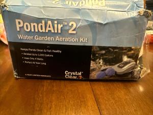 CrystalClear PondAir Aerator with 2 Airstones