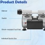 3/4 HP Large Pond Aerator Pump with Box