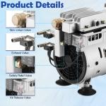 Large Pond Aerator with Timer and Diffusers