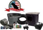 11' x 16' Pro Grade Backyard Pond Kit