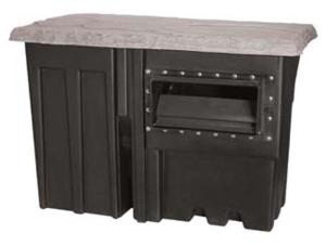 Large Pond Skimmer with High-Flow Filter Brushes