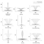 1/2 HP Floating Pond Fountain with 9 Patterns