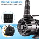 Large 4700 GPH Outdoor Pond Waterfall Fountain