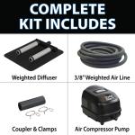CrystalClear KoiAir 1 Pond Aeration Kit