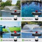 750W Floating Pond Fountain Aerator 15000 GPH