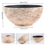 Sungmor Large Garden Bowl Water Plant Fountain