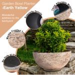 Sungmor Large Garden Bowl Water Plant Fountain