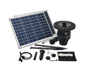 2024 100W Solar Floating Pond Fountain Pump Kit