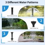 1320GPH Large Pond Fountain Pump Kit
