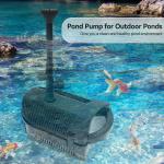 1320GPH Large Pond Fountain Pump Kit