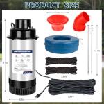 750W Floating Pond Fountain Aerator Pump 15000 GPH