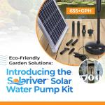Solariver Solar Fountain Water Pump Kit