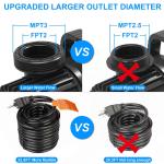 Large 9300 GPH Waterfall Pond Fountain System