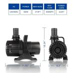 Large 9300 GPH Pond Waterfall & Koi Fountain