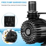 Large 9300 GPH Outdoor Pond Waterfall Fountain