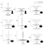 1/3 HP Floating Fountain with 9 Patterns