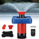 750W Floating Pond Fountain Pump with 100 FT Cord