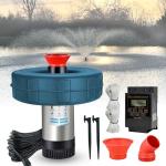 1HP Pond Fountain Aerator with Stainless Steel Pump