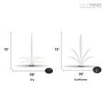 1.5 HP Color-Changing Pond Floating Fountain