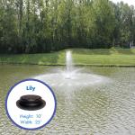 1 HP Aerating Pond Fountain with LED Lights