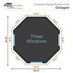 Pennington Aquagarden Octagon Raised Pond Kit