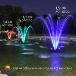 1/4 HP Floating Fountain with LED Lights