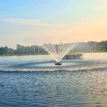 750W Floating Pond Fountain Aerator Pump