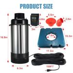 Goldlife 1HP Floating Pond Fountain Aerator