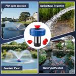 Powerful Pond Fountain Aerator with 100' Cord