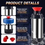 Powerful Pond Fountain Aerator with 100' Cord