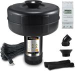 1HP Pond Fountain Aerator with Timer Control, 16000 GPH