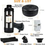 1HP Pond Fountain Aerator with Timer Control, 16000 GPH