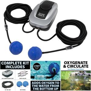 CrystalClear PondAir 2 Aeration Kit for Koi