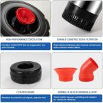 1HP Floating Pond Fountain with Timer, 15000 GPH