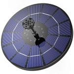 AISITIN Solar Fountain Pump with Battery & Nozzles