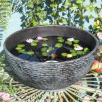 Sungmor Large Garden Bowl Fountain and Planter