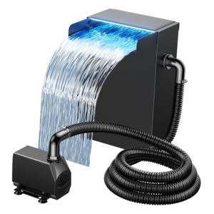 Stainless Steel Pond Waterfall Spillway Kit