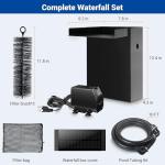 Stainless Steel Pond Waterfall Spillway Kit